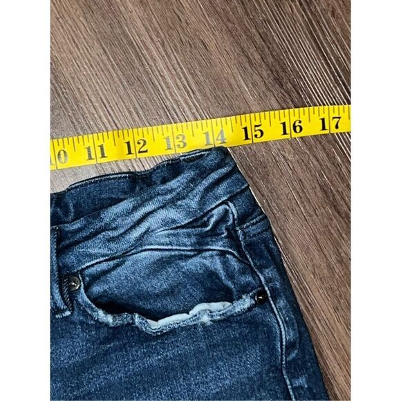 KanCan Distressed Skinny Fit Button Fly Jeans Size 15 28x27 #234 - Picture 5 of 8